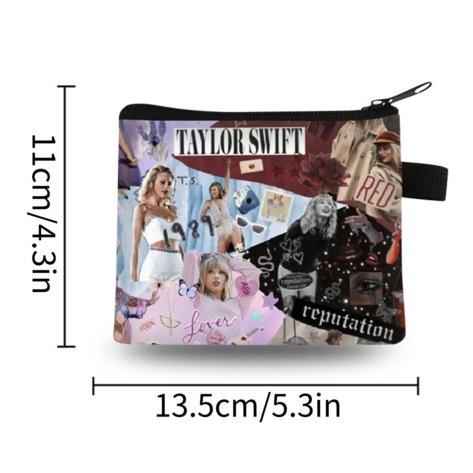 2024 Gift Savings 1989 Taylor Swift, Makeup Bag Styles Portable Travel  Cosmetic Bag for Women Flower, O